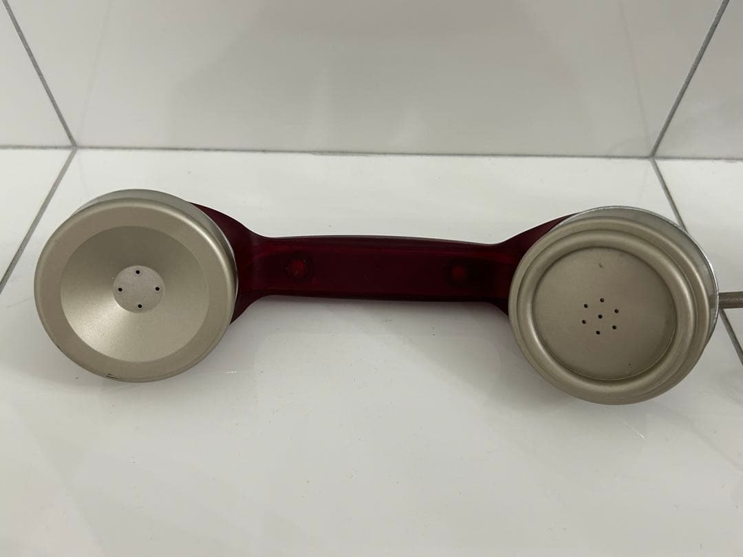 コカコーラ　電話機　ステンドグラス風　アンティーク　ビンテージ