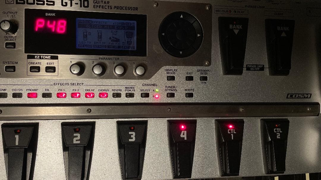 BOSS GT-10 マルチ マルチエフェクター アンプシミュレーター