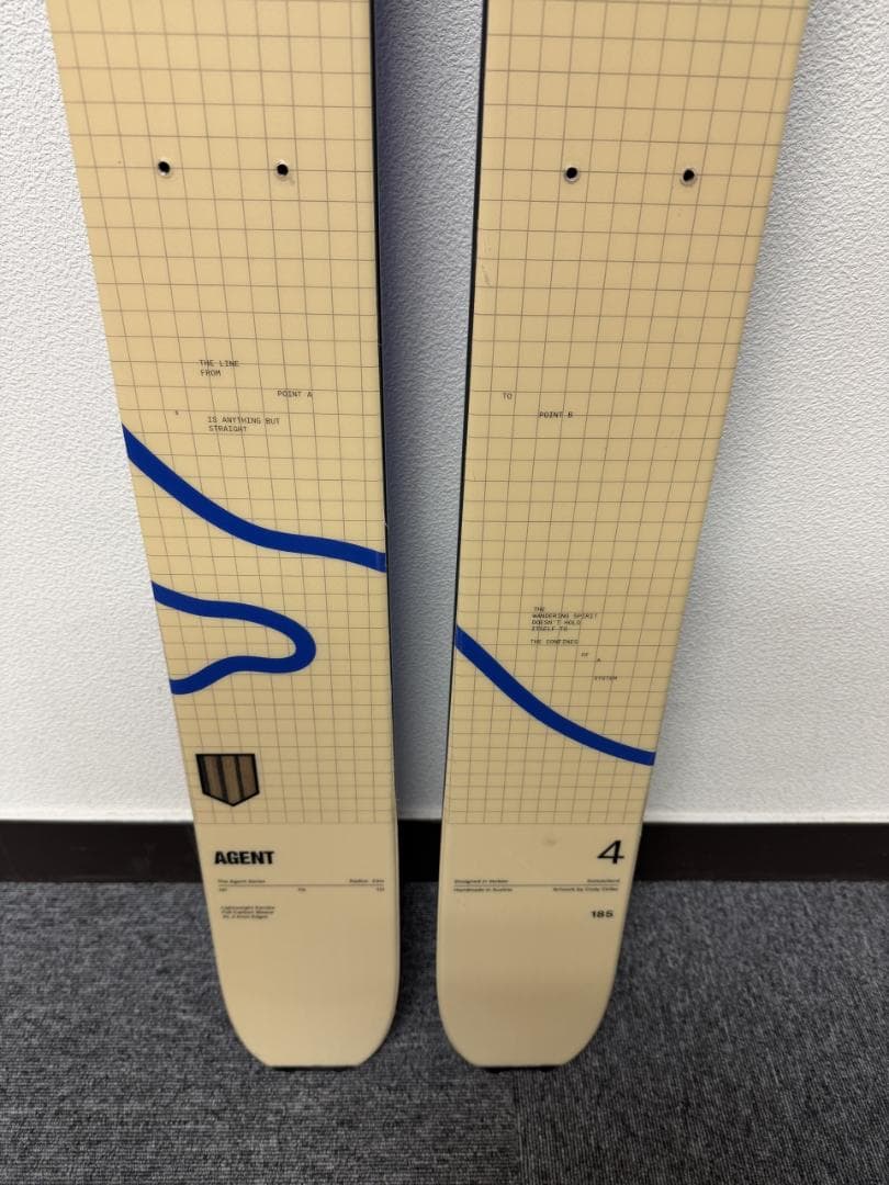 美品 25-26 FACTION AGENT 4 185cm ファントム施工済