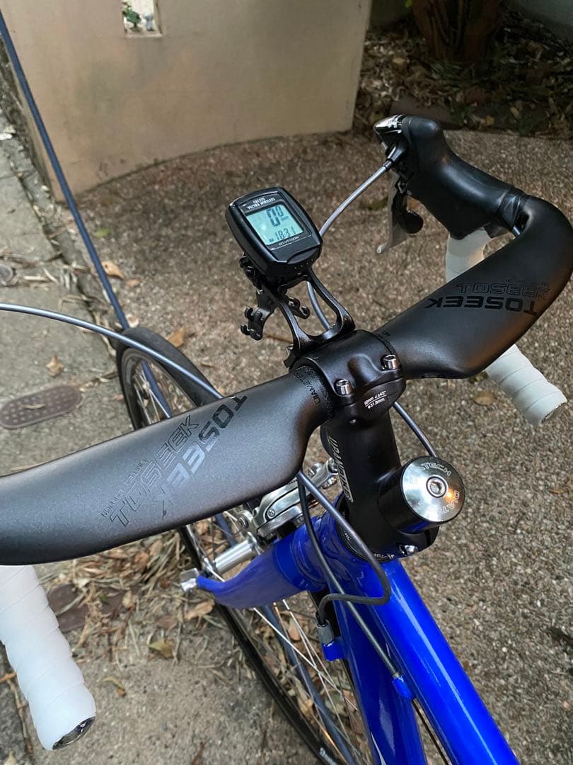 9s105 anchor カーボンエアロハンドル　ワイヤレスサイコン付き