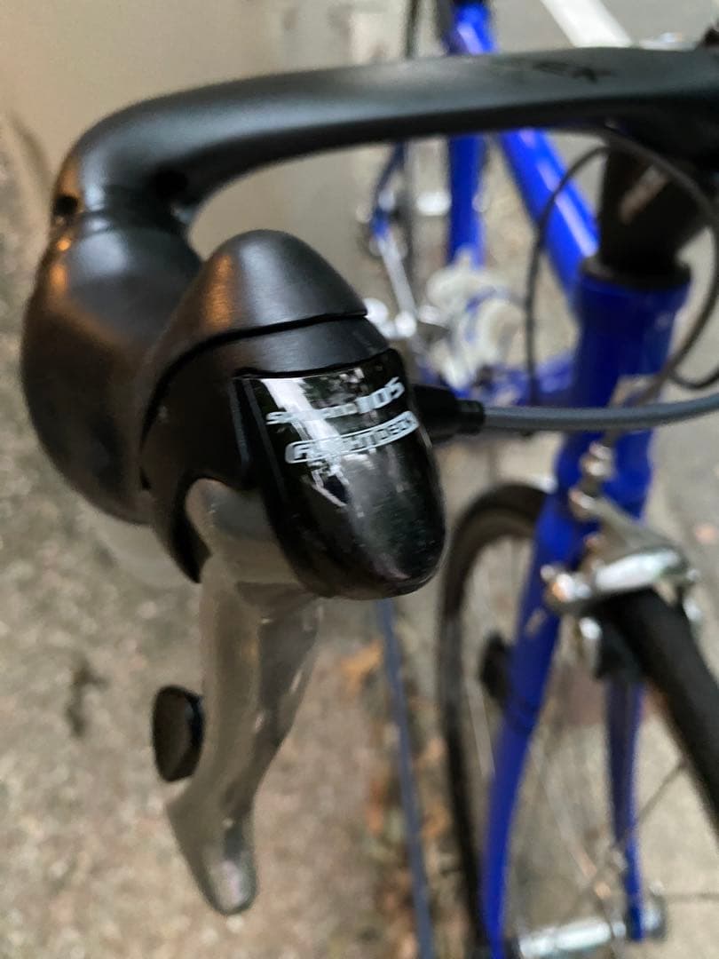 9s105 anchor カーボンエアロハンドル　ワイヤレスサイコン付き