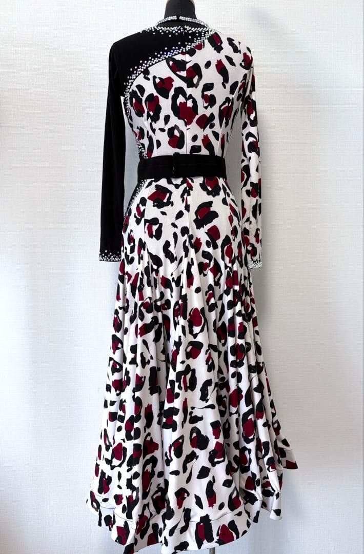 【本日のみ掲載・限定特価】社交ダンスワンピース　パーティワンピース