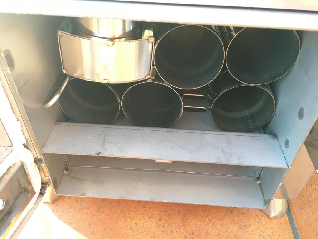 【未使用】薪ストーブ　焚火台　屋外用