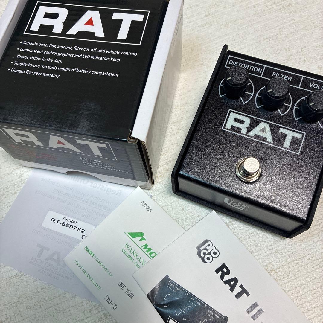 【美品】Pro Co RAT II ギターエフェクター