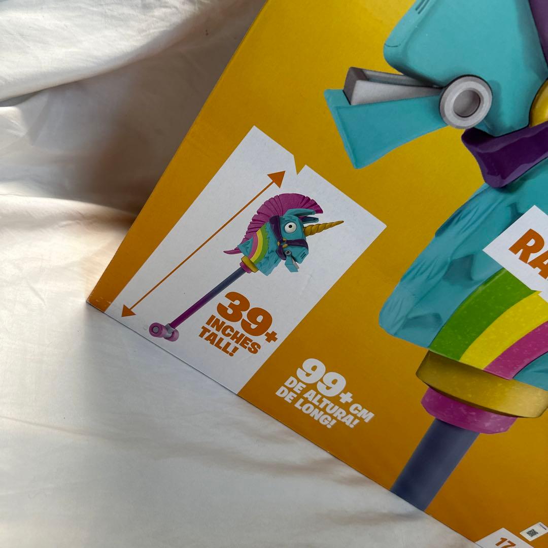 新品　箱付き　Fortnite フォートナイト　38cm　レインボースマッシュ