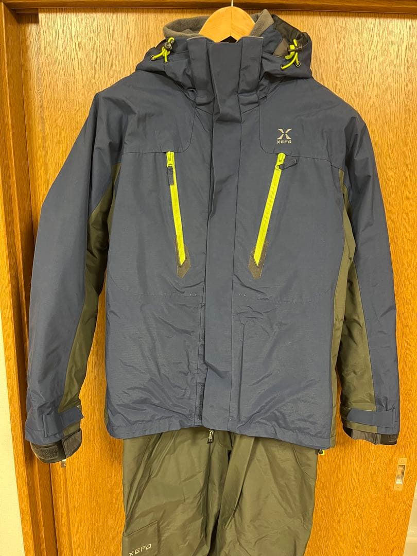 L シマノXEFO ドライシールド ウォームスーツ フィッシングスーツ 防寒着