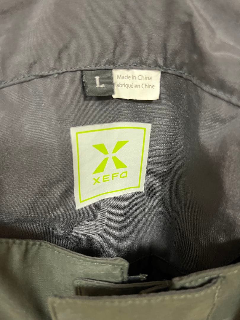 L シマノXEFO ドライシールド ウォームスーツ フィッシングスーツ 防寒着