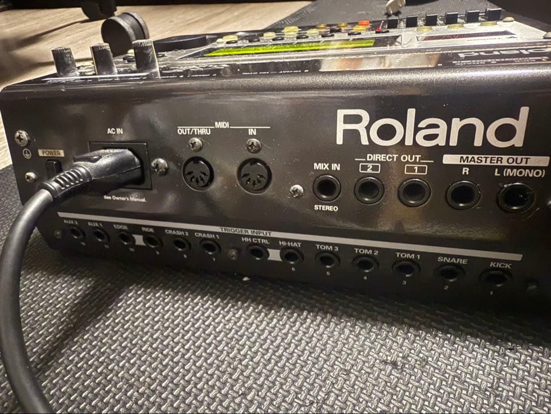 Roland 電気ドラム TD-12 モジュール ローランド ジャンク品