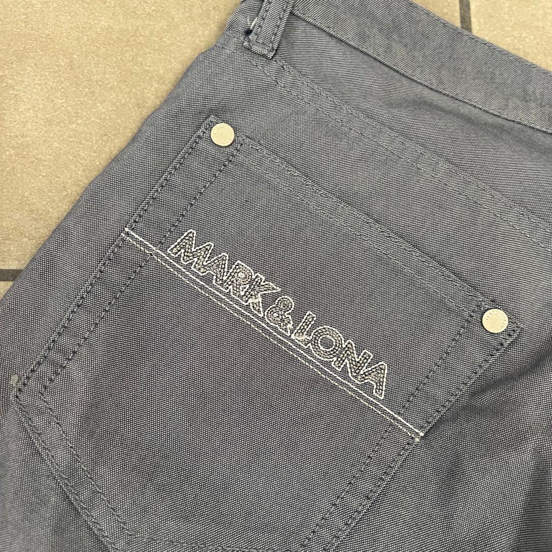 MARK&LONA マークアンドロナ　ハーフパンツ　メンズ　L ゴルフ　ロゴ