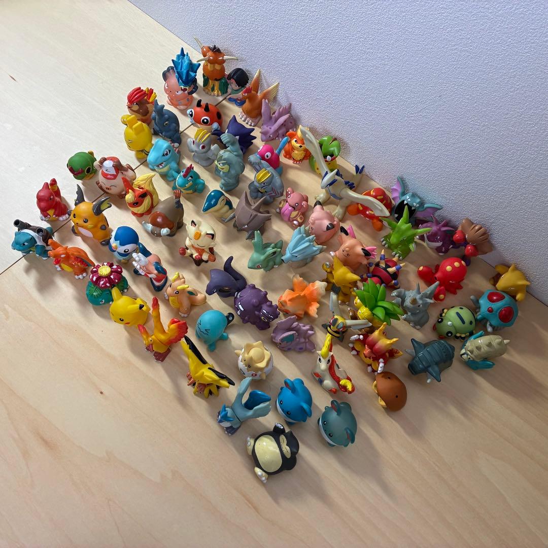 【 レア 希少 】 ポケモンキッズ 72体 初代 金銀