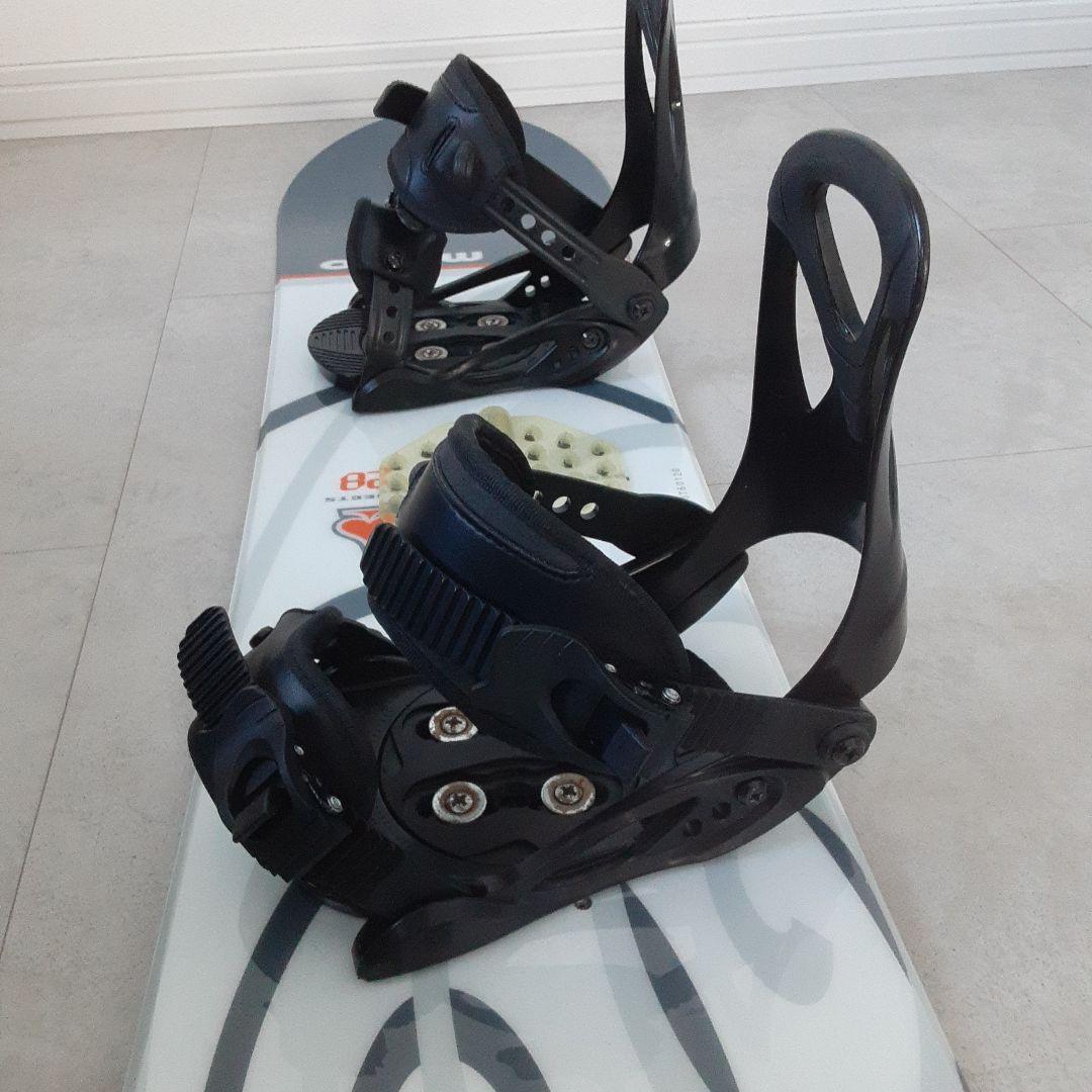 masso ジュニア スノーボードセット 128 キスマーク バインディング付き