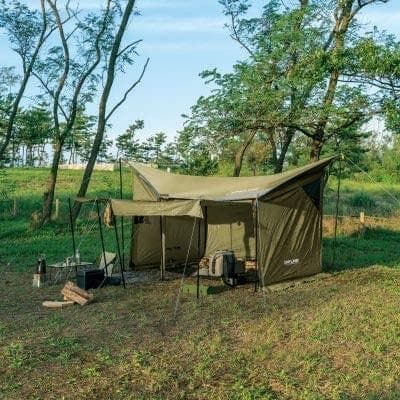 ユニフレームREVOタープsoloウォールセット＋ REVOポール180(2組)