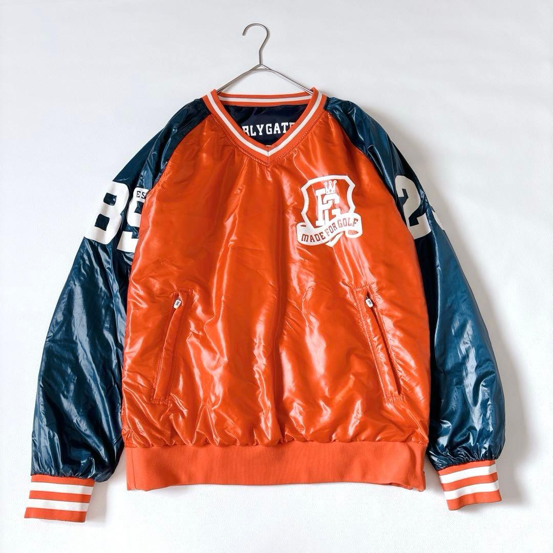 美品✨パーリーゲイツ 中綿 リバーシブルスニード Lサイズ ワッペン 2way