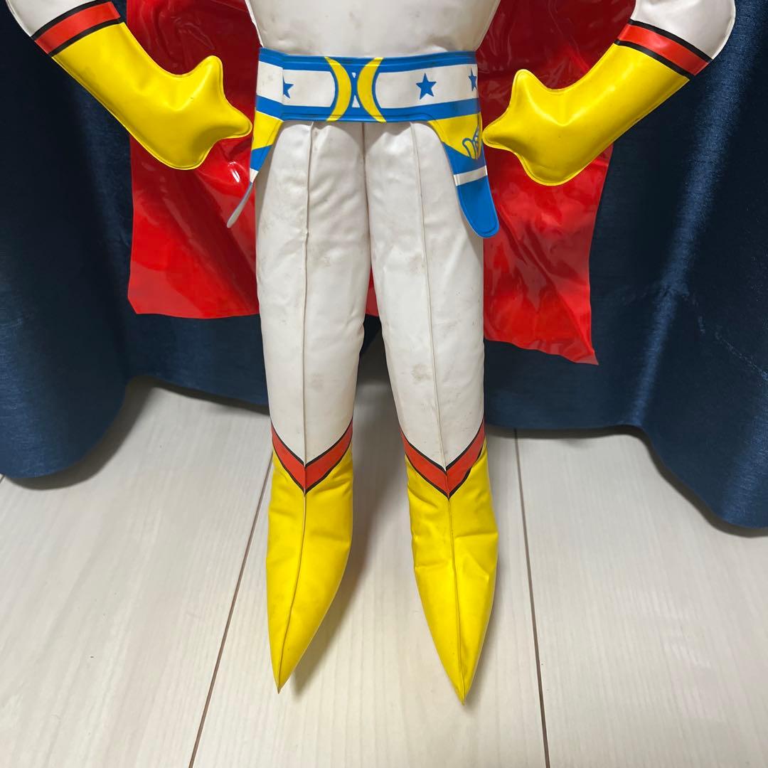 昭和レトロ　月光仮面　アニメ版　空気ビニール人形　フィギュア　新品未使用品