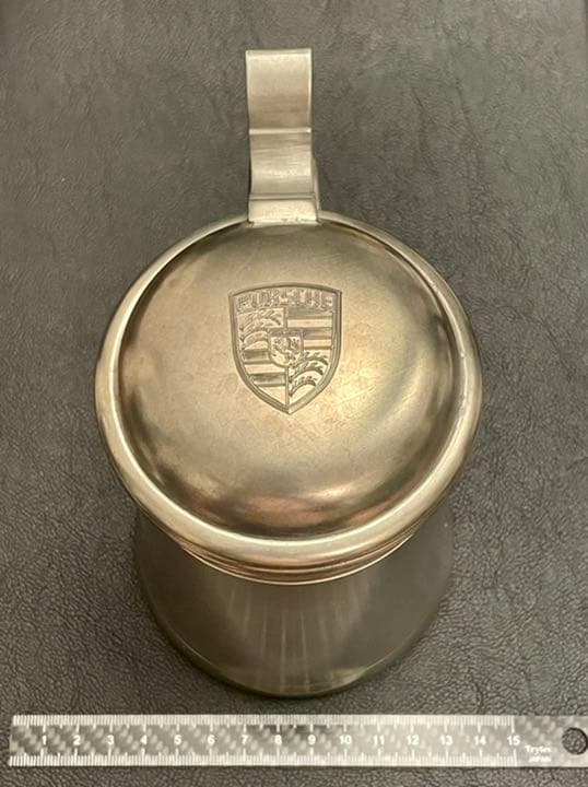 ポルシェ　錫製ビアジョッキ