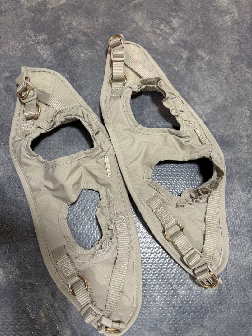 モンシェリ moncheri ショルダーフリルハーネス Mサイズ セット