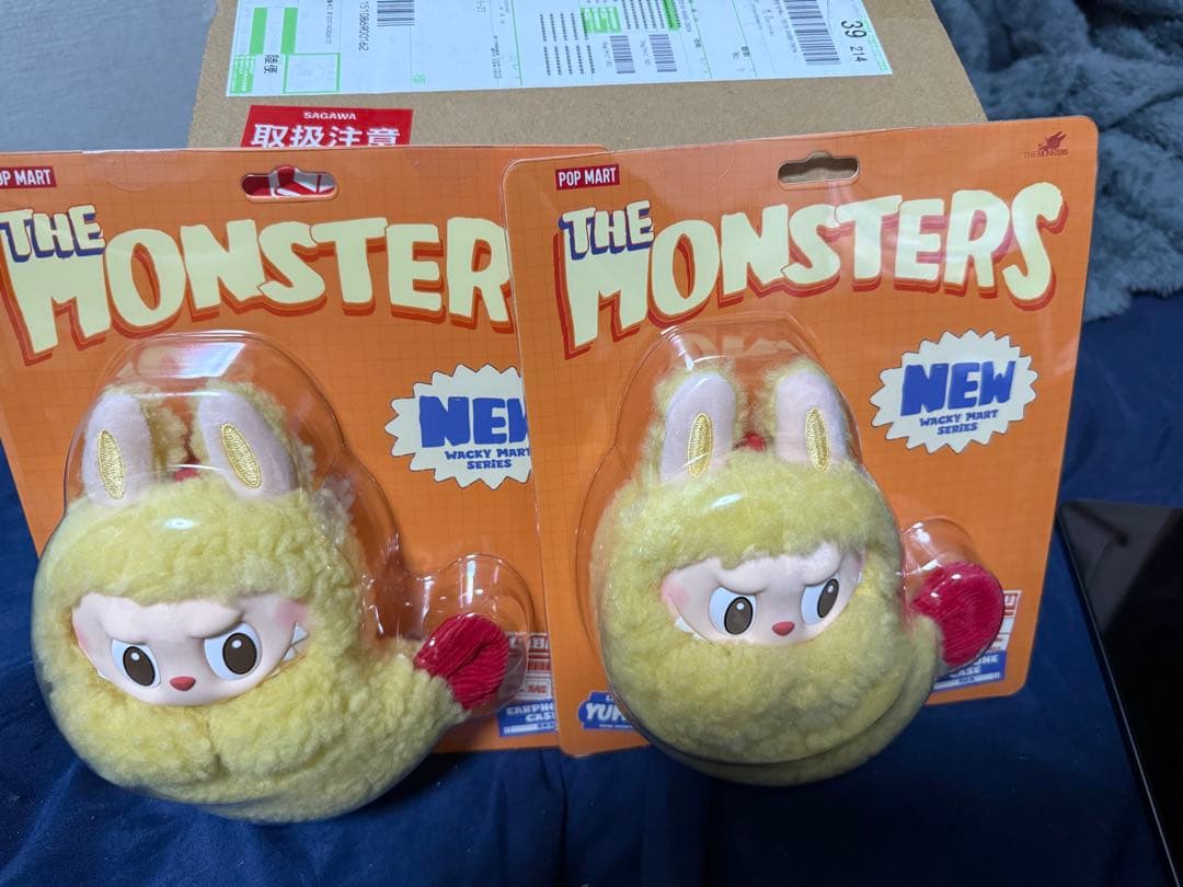 THE MONSTERS Wacky Mart イヤホンケース エビフラ 2個