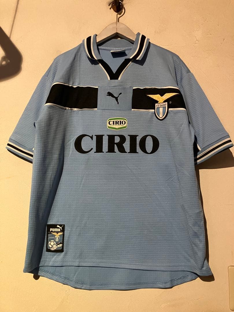 98-00s ハンガリー製プーマ ラツィオ LAZIOサッカーユニフォーム L