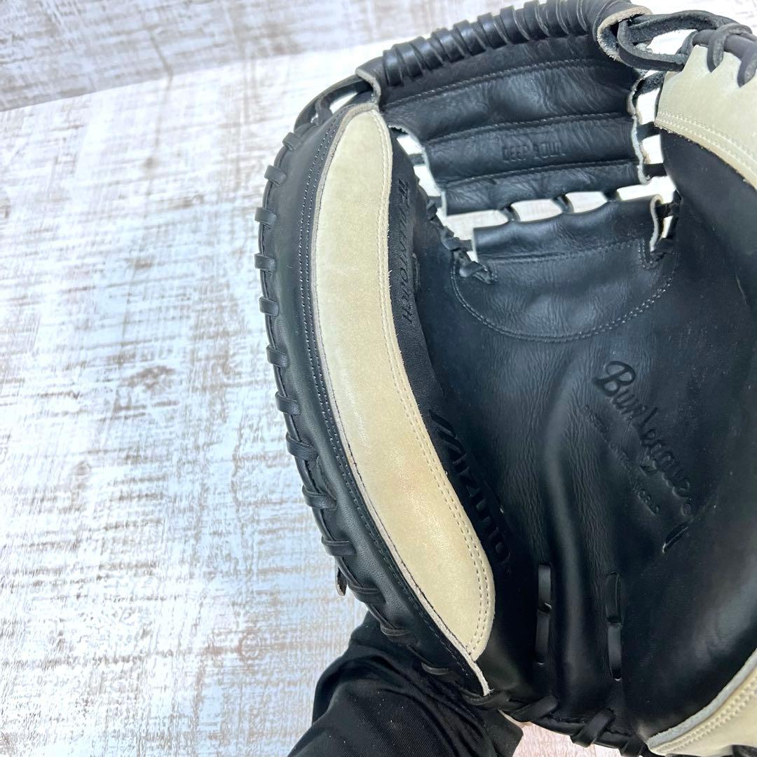 美品　mizuno ミズノ ビューリーグ mity flex キャッチャーミット
