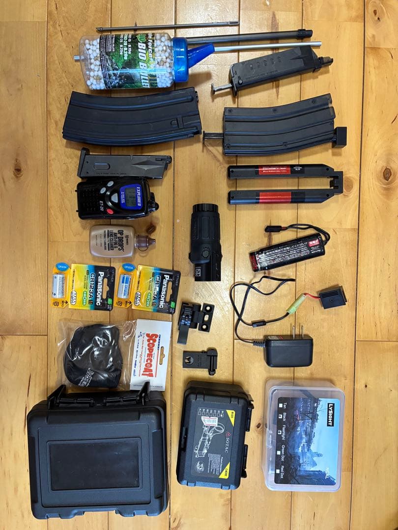 引退セット 次世代電動ガン HK416D＋M4パトリオット＋装備多数　東京マルイ