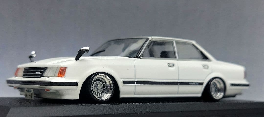 1/43　トヨタ　GX61　チェイサー改　フォーカスレーシング　アルミ製　深リム