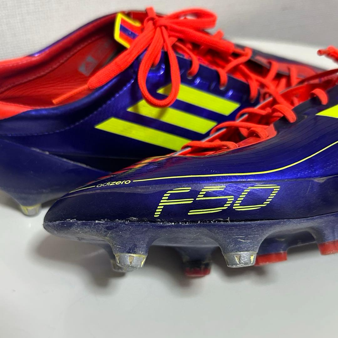 adidas F50 アディゼロ3SG 27cm 取替式トップモデル