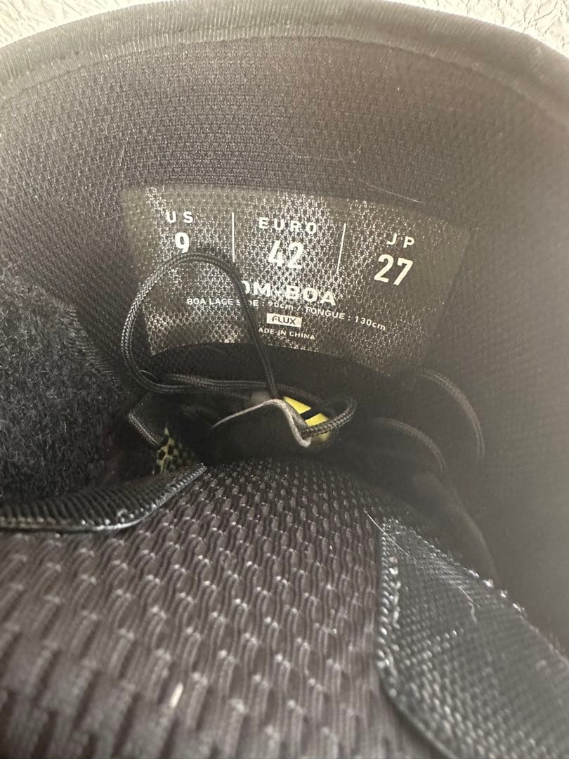 FLUX OM-BOA ブラック 27cm 24-25 土日発送