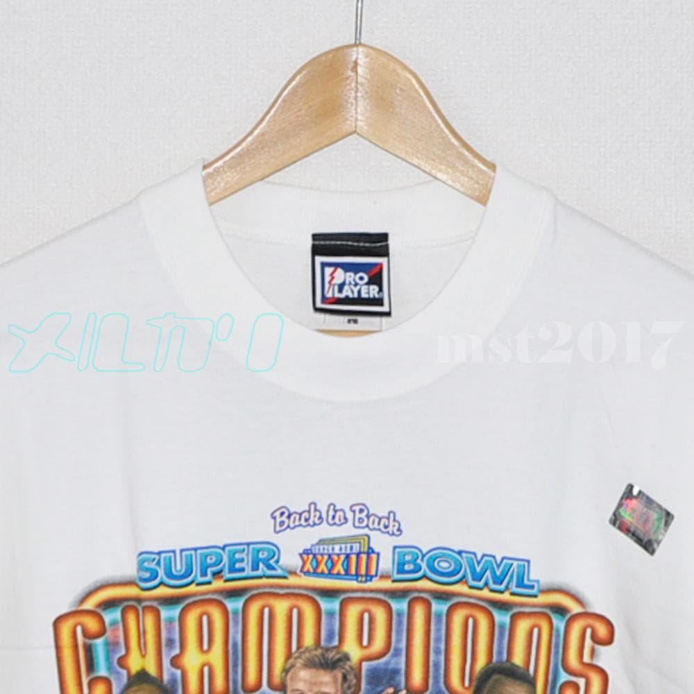 【ヴィンテージ 古着】NFL PP ブロンコス Tシャツ SB XXXIII