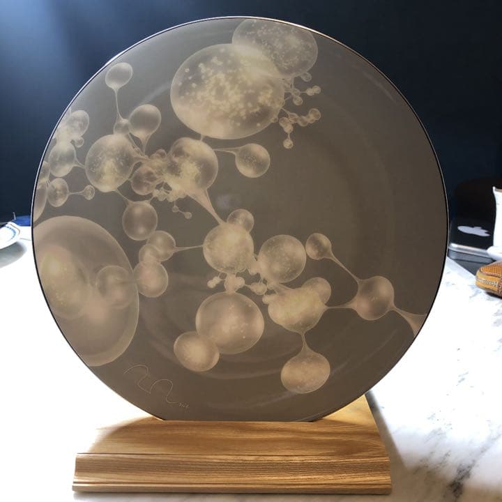 現代アート　森 万里子作品 NIKKO 飾り皿