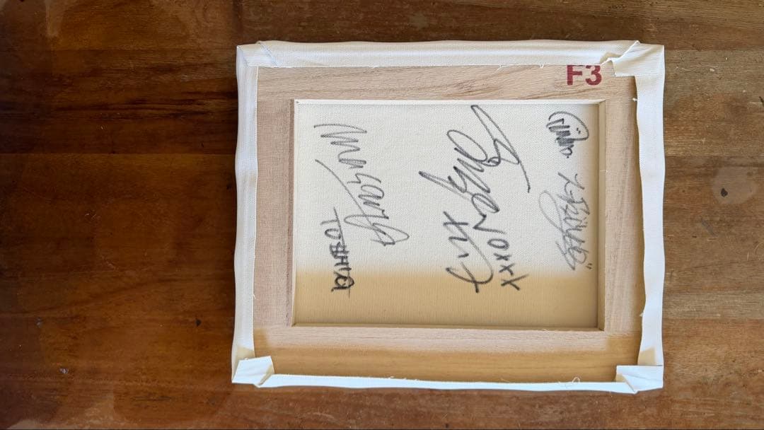 【希少・直筆サイン入り】THE CHERRY COKE$ キャンバスアート