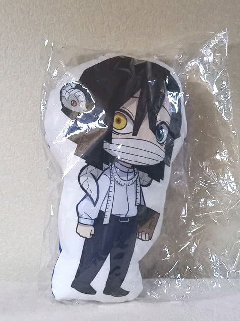 鬼滅の刃　伊黒小芭内　ダイカットクッション