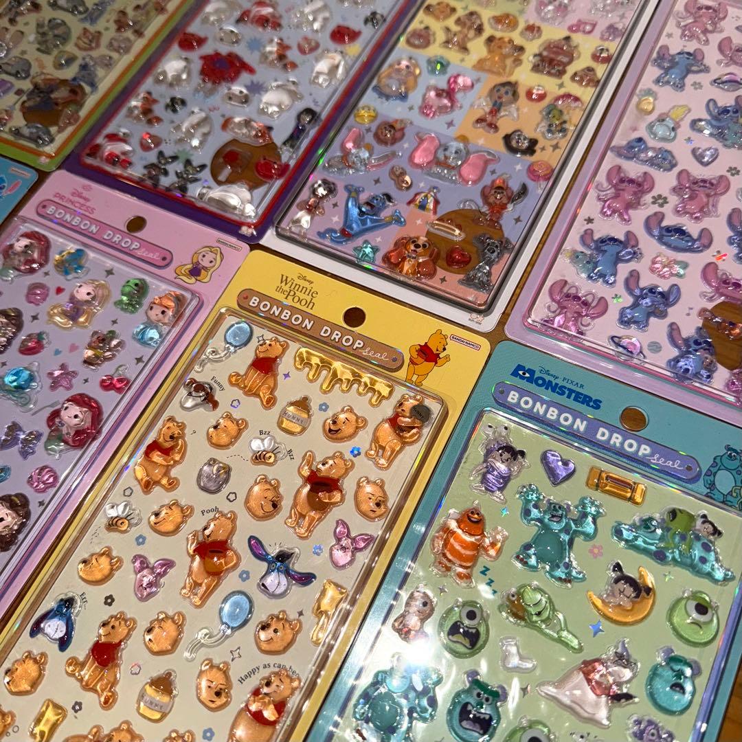 【正規品】ボンボンドロップシール　ディズニー　第二弾　フルセット