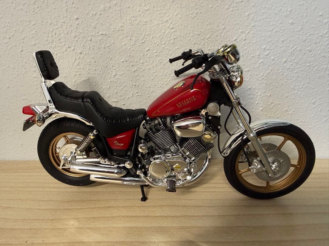 タミヤ オートバイ 1/12 YAMAHA XV1000 ビラーゴ 完成品