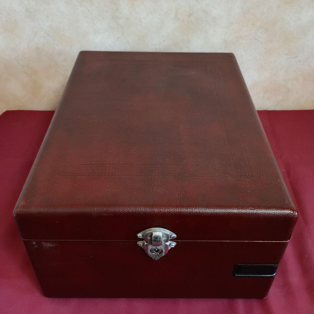 【お買得品動作確認済人気品】コロンビア ポータブル型 蓄音機 No.G-241