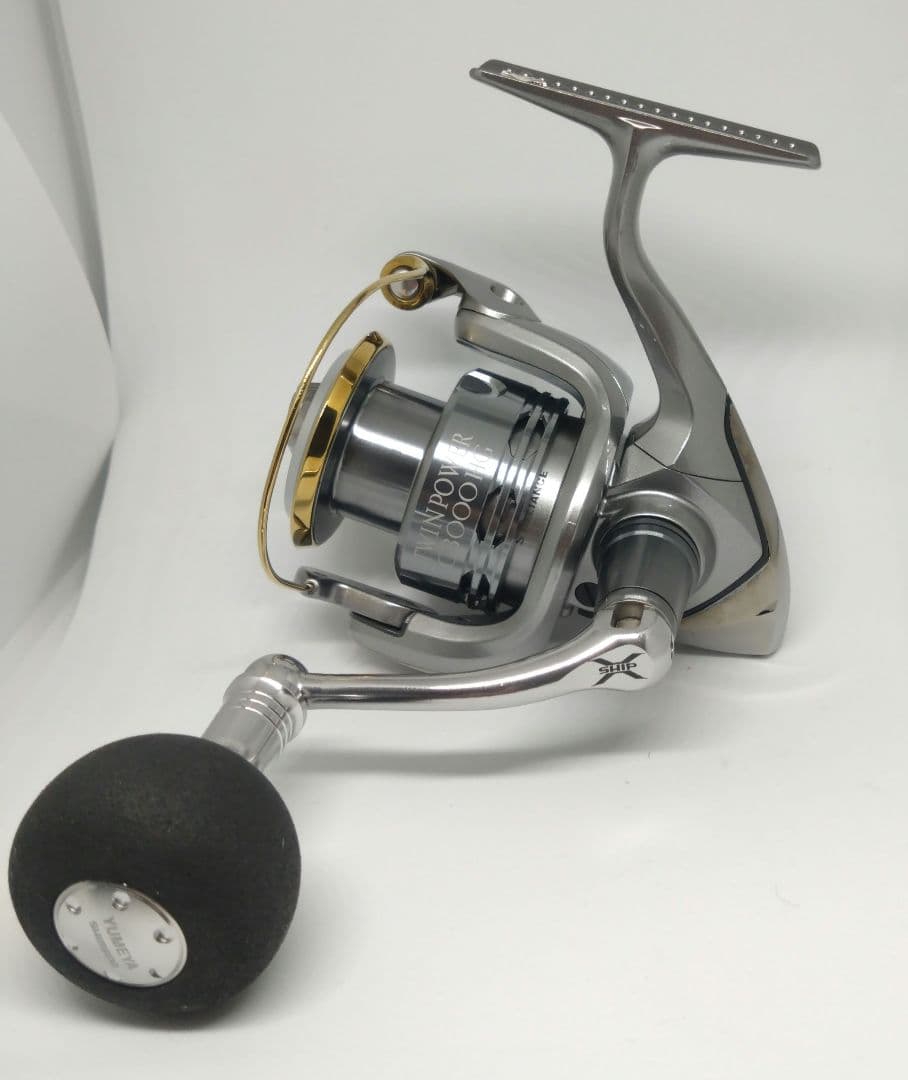 ツインパワーC3000HG 夢屋パワーハンドル付き シマノ