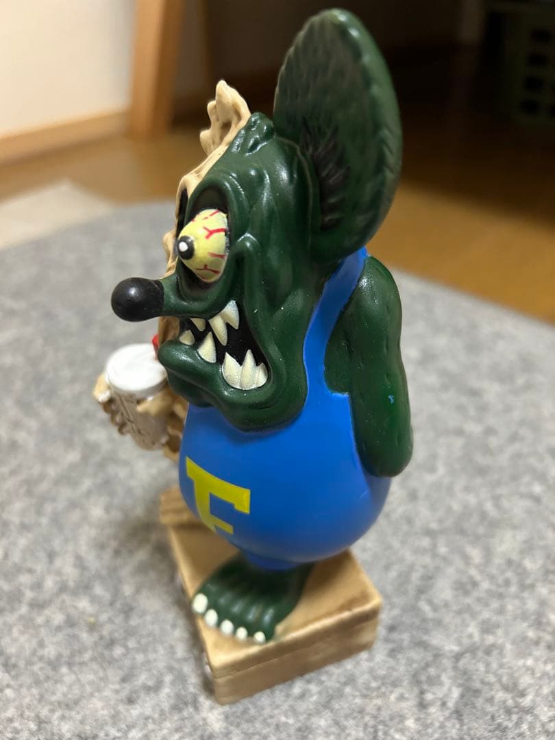 ⭐️[希少カラー]新品未使用‼️ラットフィンクボビングヘッドフィギュア骸骨モデル