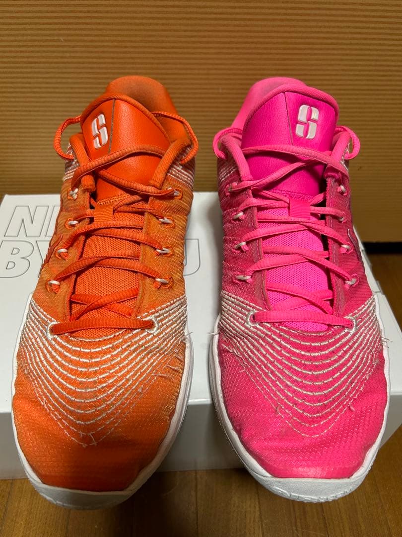 NIKE サブリナ3バスケットボールシューズ オレンジ/ピンク