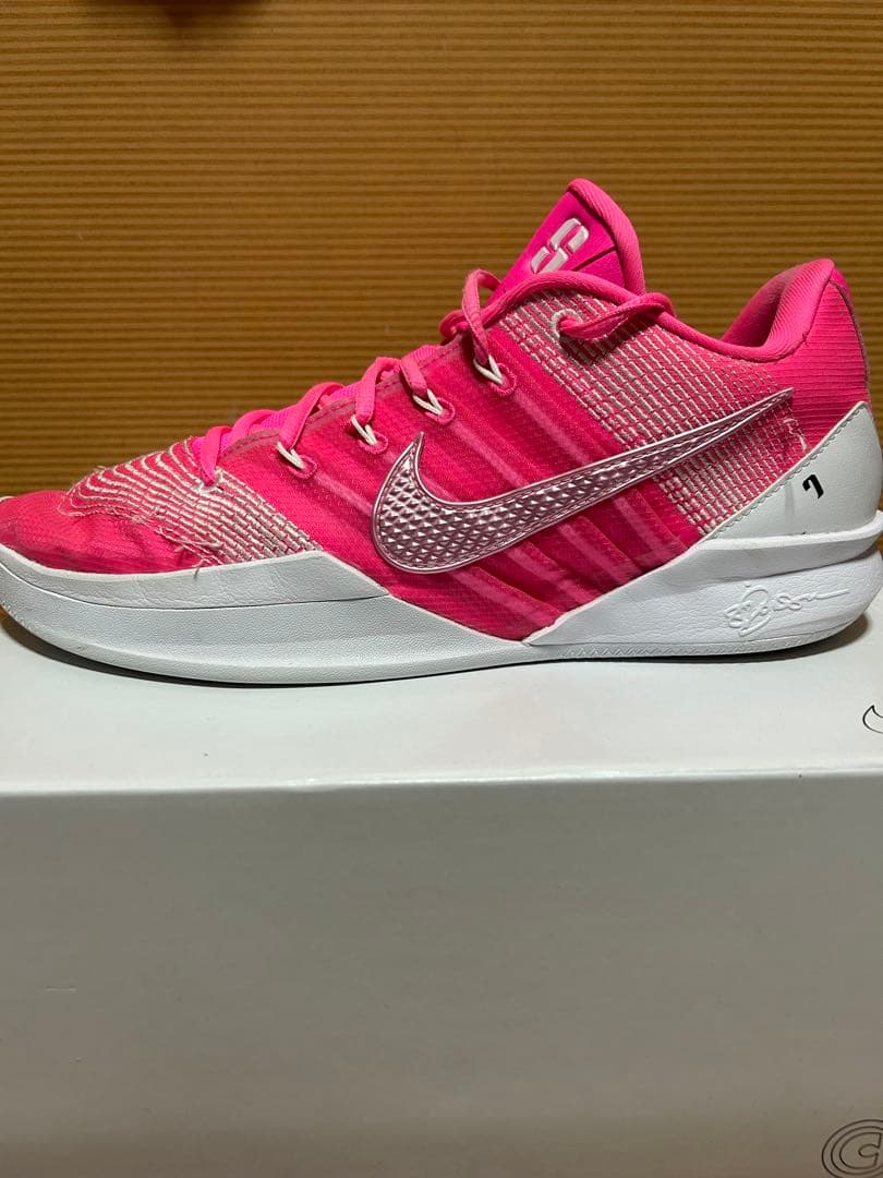 NIKE サブリナ3バスケットボールシューズ オレンジ/ピンク