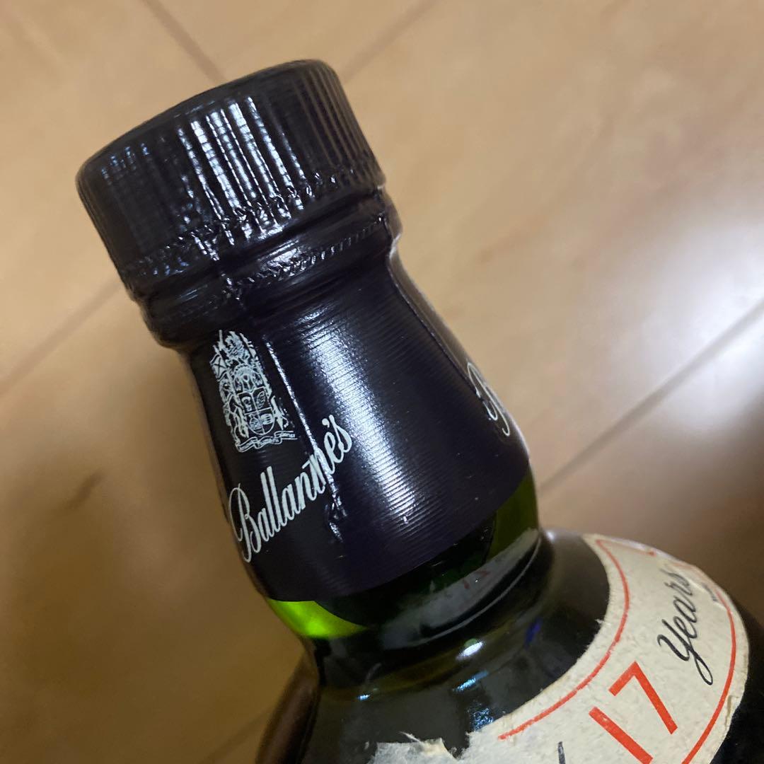 お値下げ未開封 バランタイン17年スコッチウイスキー750ml 43度古酒箱無し
