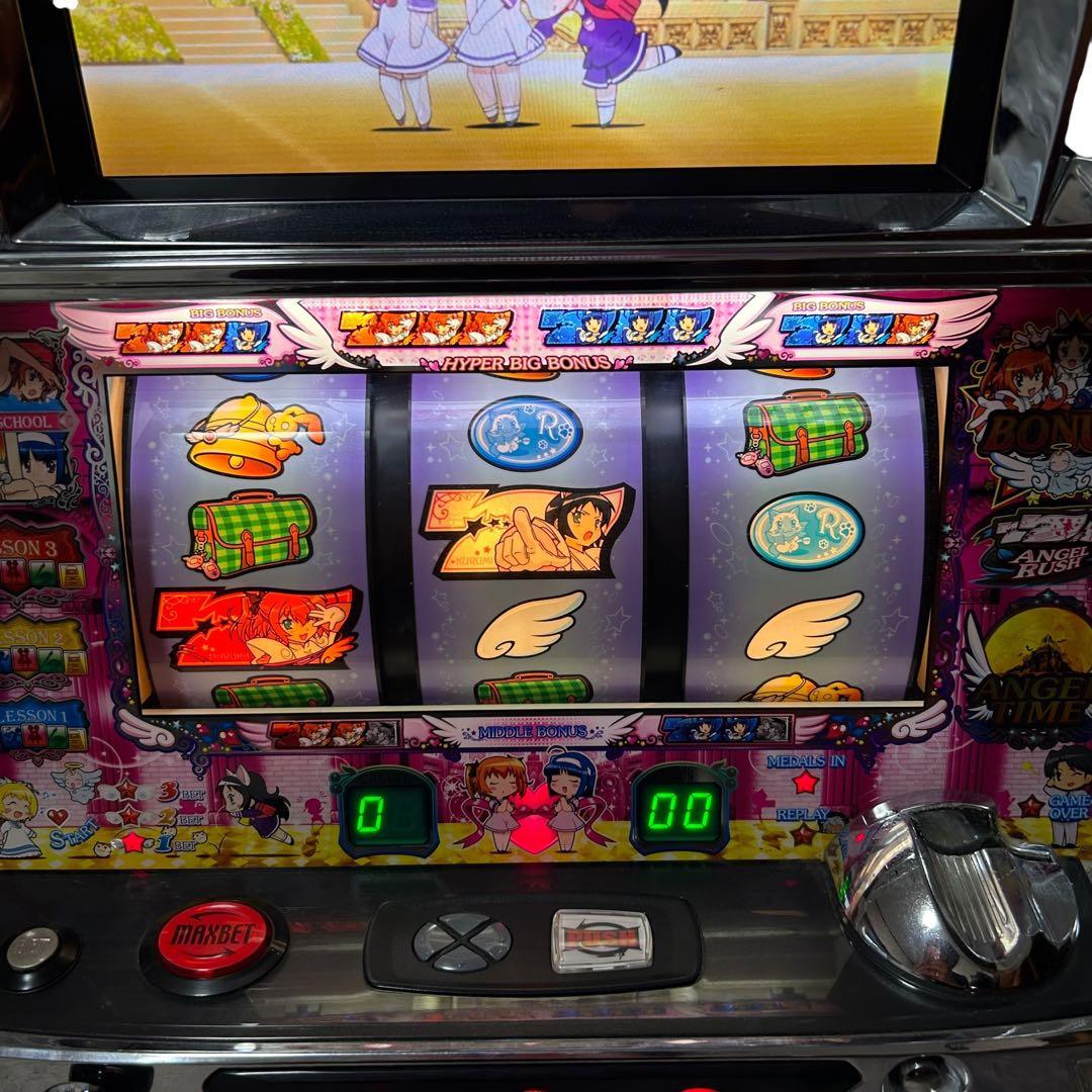 パチスロ 実機 ツインエンジェル3 レス機