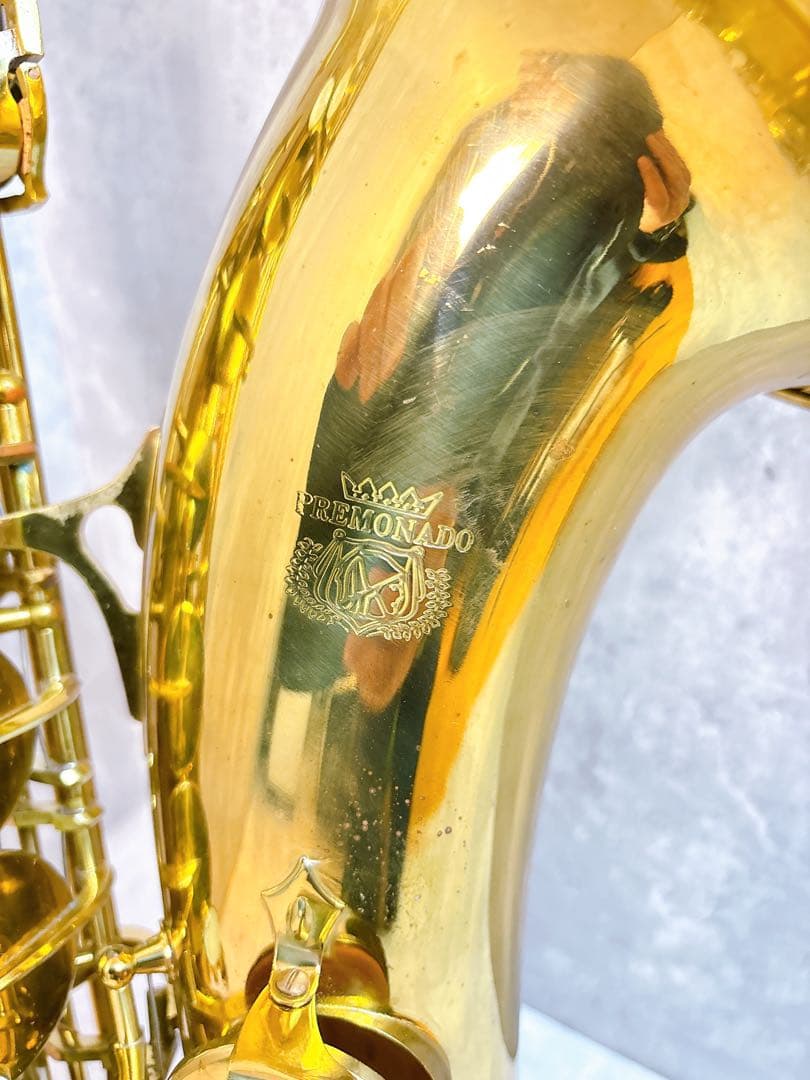 テナーサックス　PREMONADO 楽器　吹奏楽　初心者　音楽　管楽器　ジャンク