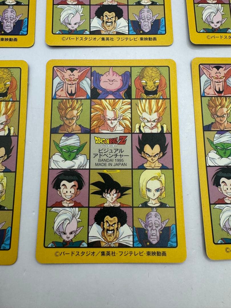 ドラゴンボール　カードダス　ビジュアルアドベンチャー　1995 6枚　レアセット