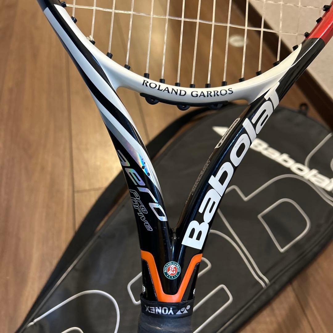 ★BABOLAT アエロプロドライブ ローランギャロス フレンチオープン G2