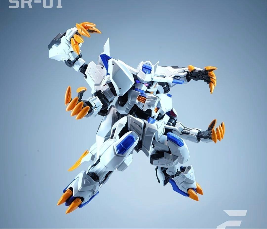 【海外製】バエル　バルバトス似　形態切替可 MGSD相当 組立式プラモデル