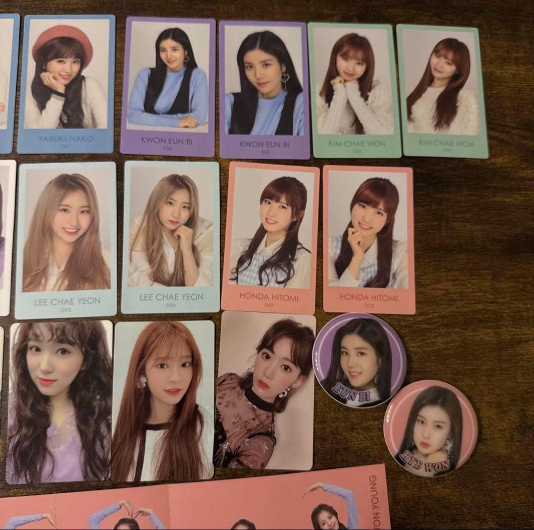 IZ*ONE 写真カードセット まとめ売り