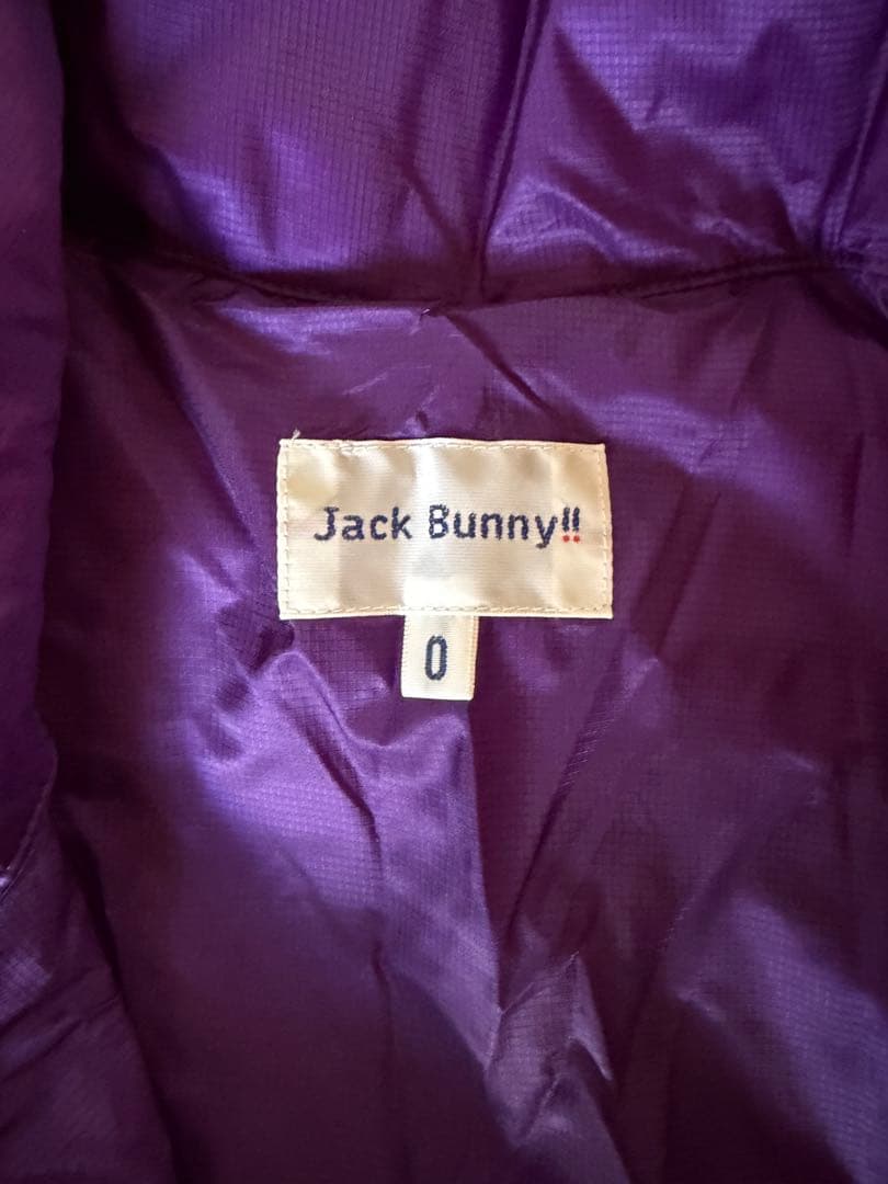 美品⭐️Jack Bunny! リップタフタ　フルジップダウンジャケット