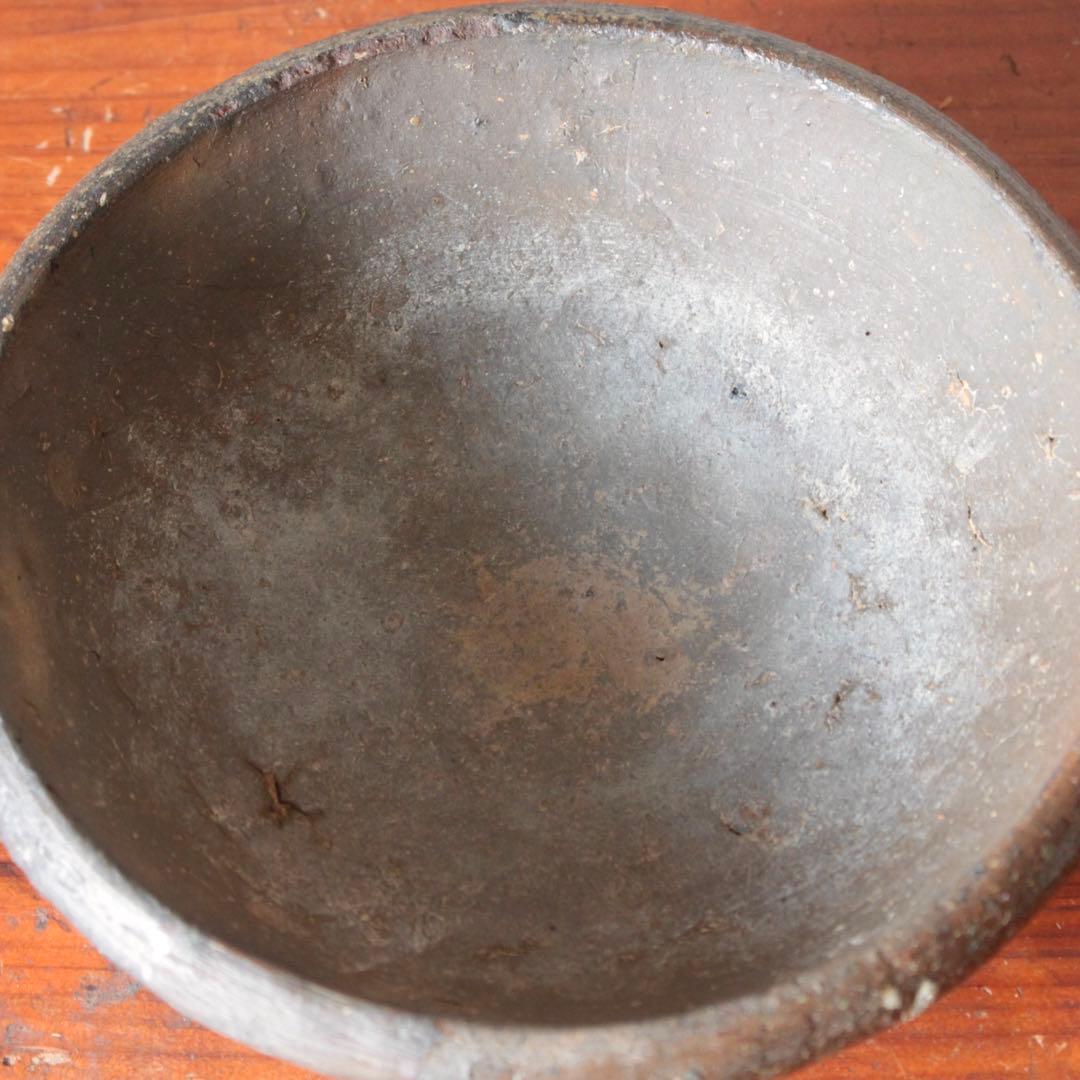 焼き締め 水盤 鉢 南蛮 花器 古美術 古道具 アンティーク