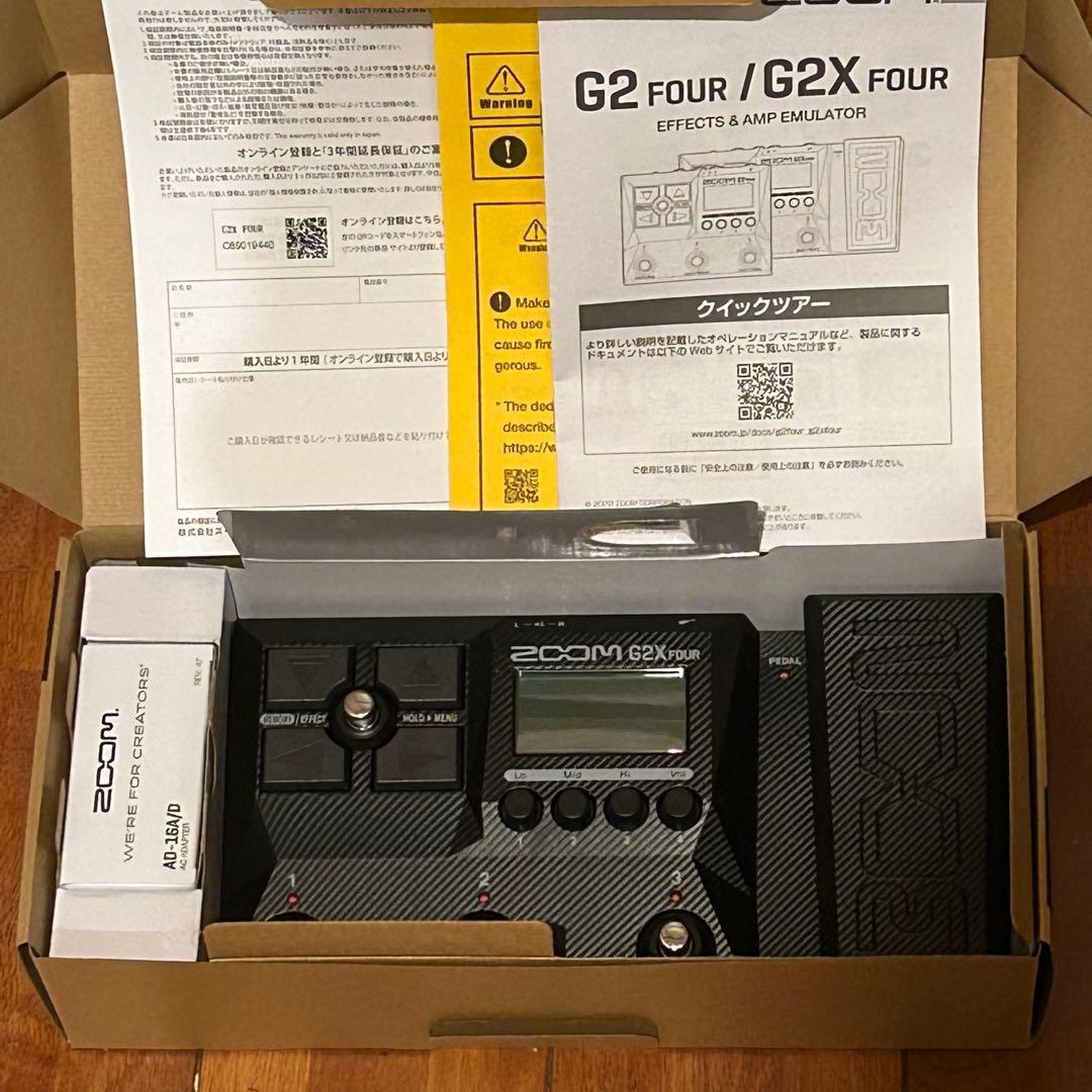 値下げ！ZOOM G2X FOUR 新品・未使用
