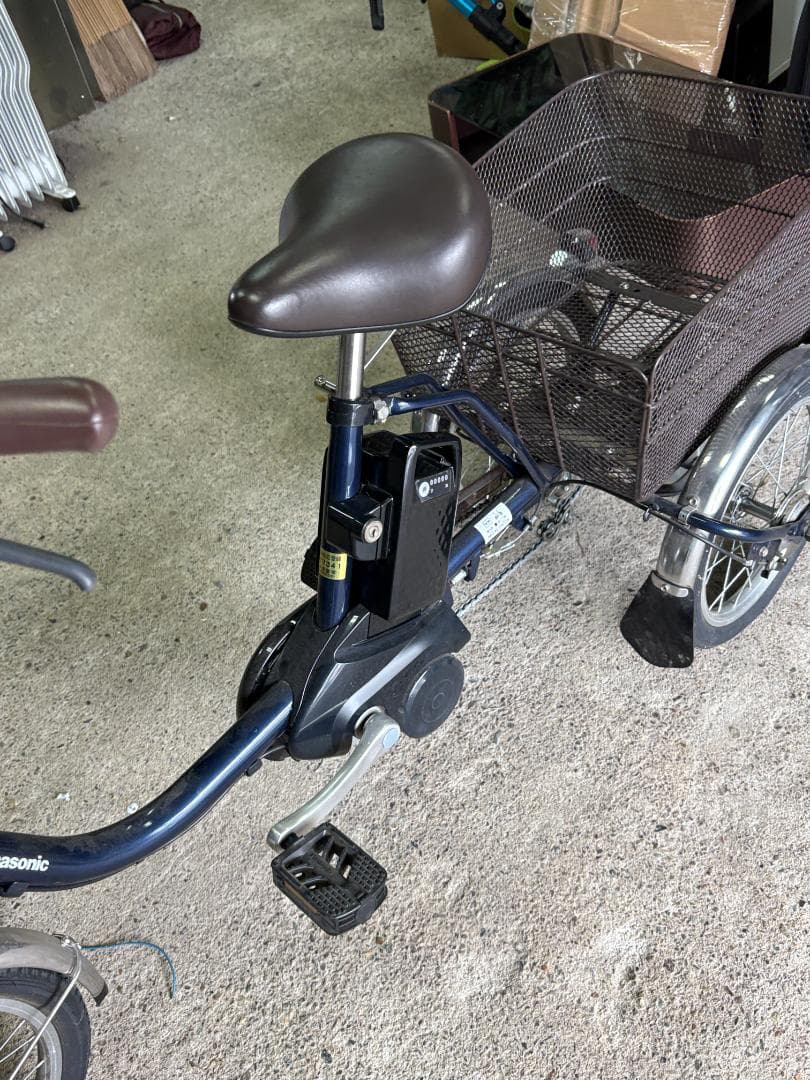 Panasonic ビビライフ BE-ELR833V 電動アシスト三輪自転車