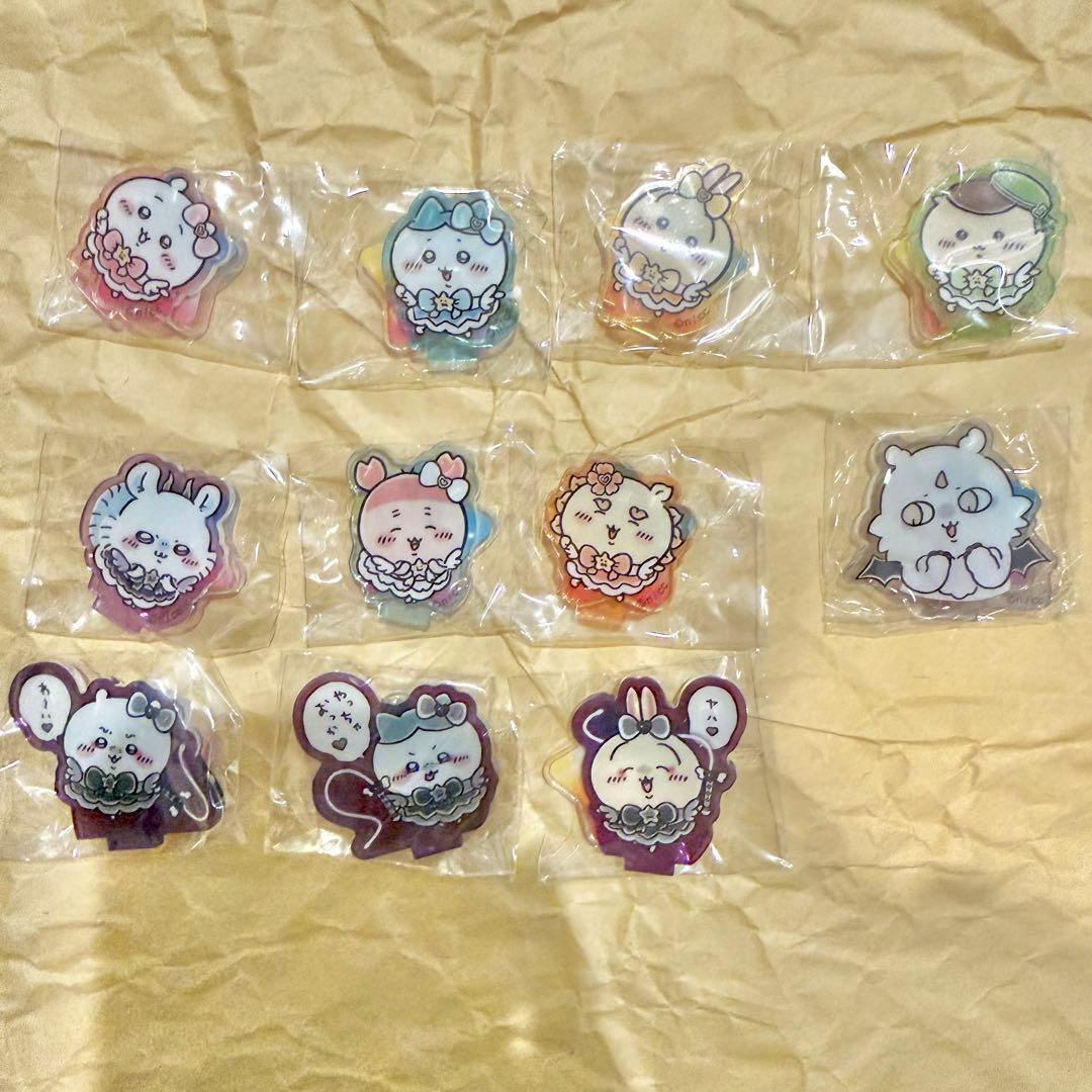 ちいかわ まじかる アクリルスタンド 缶バッジ等 ガチャ7種 フルコンプ